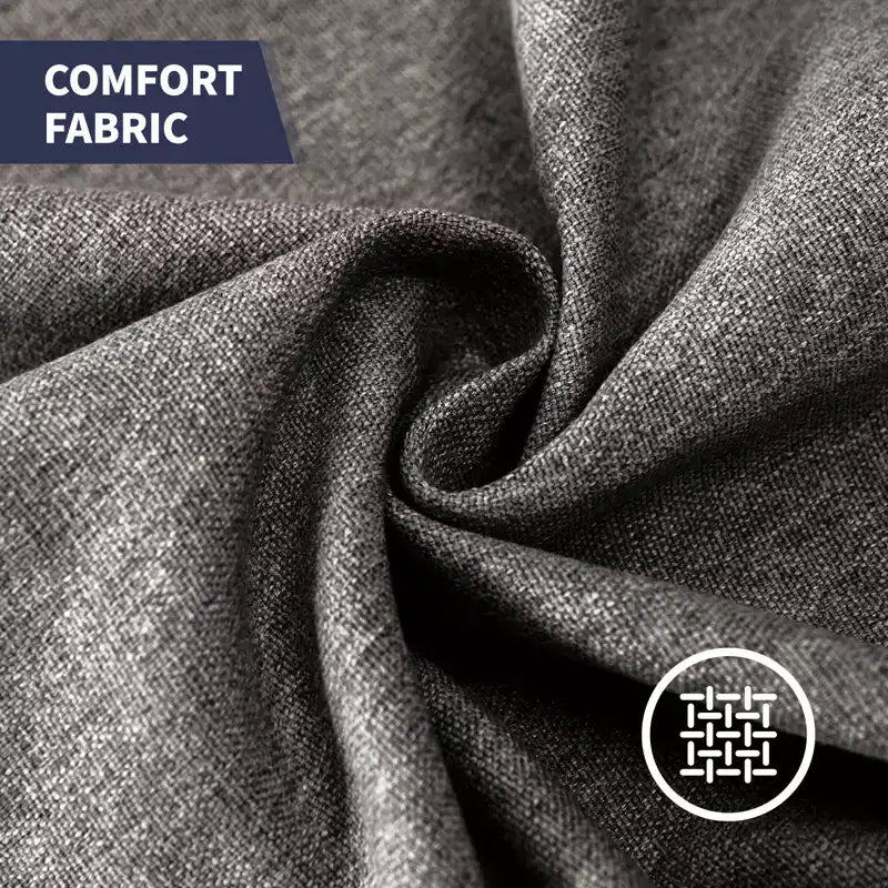 Modern Rivet Design Accent Chair Linen Fabric Armchair Single Sofa,Mid Century 1-Seater Sofa Couch for Home/Office/Apartment