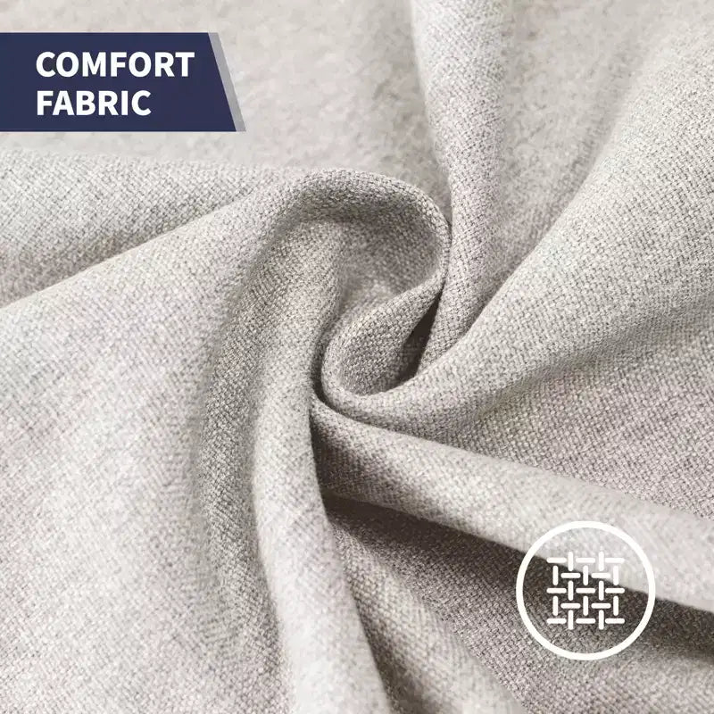 Modern Rivet Design Accent Chair Linen Fabric Armchair Single Sofa,Mid Century 1-Seater Sofa Couch for Home/Office/Apartment