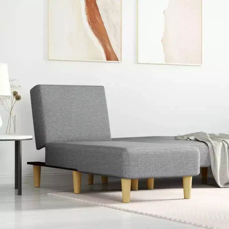 Nowoczesna leżanka, sofa wypoczynkowa, fotel z funkcją łóżka do salonu, aksamitne siedzisko