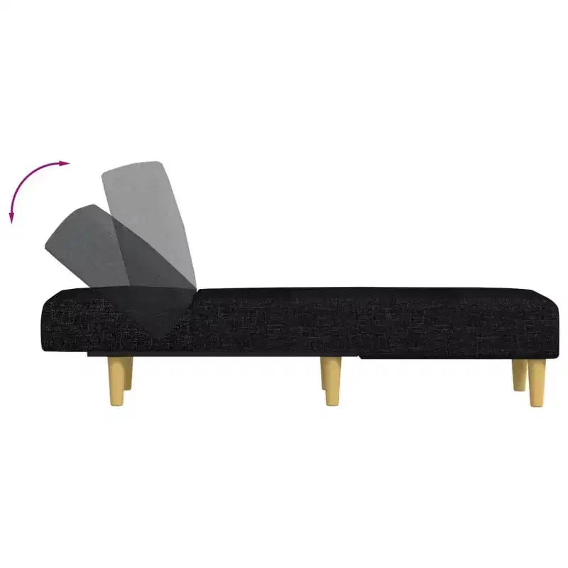 Lounger Modern Settee Lounge Sofa Chair Bed Living Room Seating Velvet