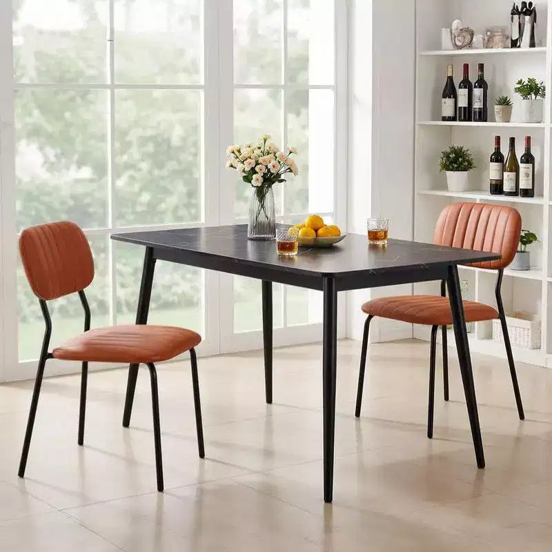 Upholstered Stackable Chair (Set Of 2)