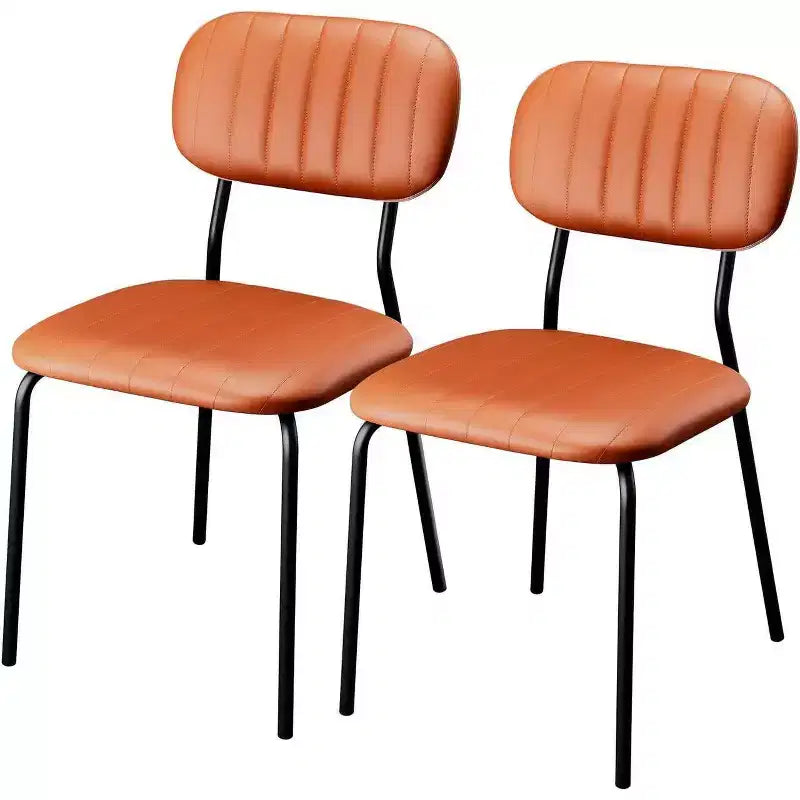 Upholstered Stackable Chair (Set Of 2)