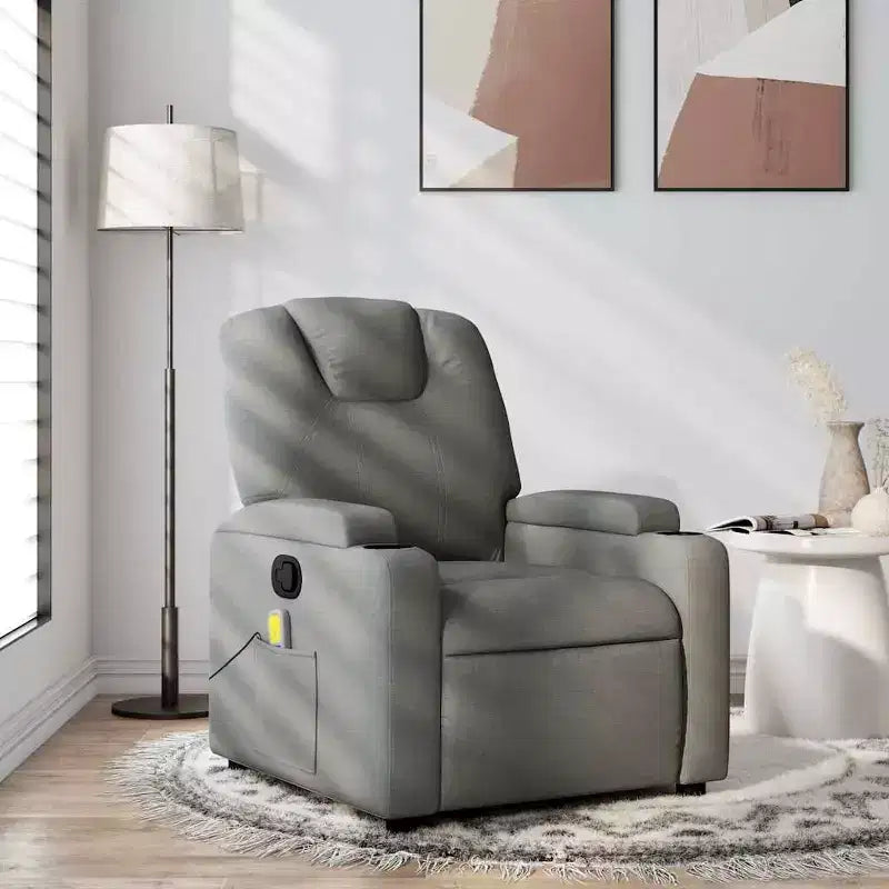 Recliner Chair 100% Polyester, Metal, Plywood Single