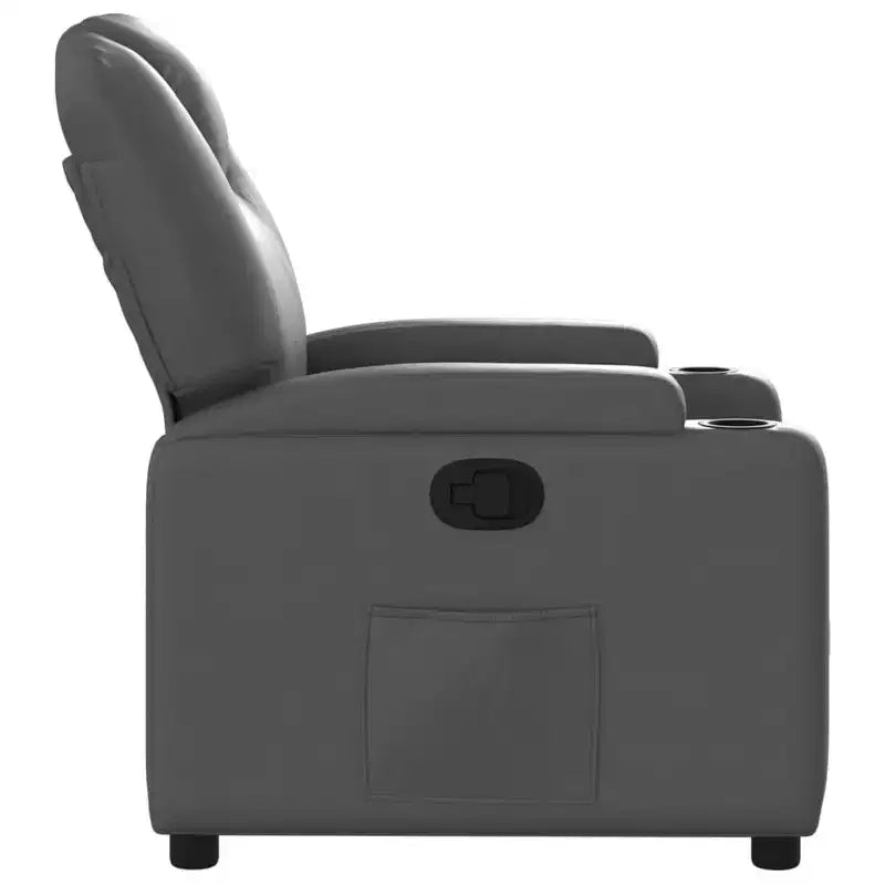 Recliner Chair 100% Polyester, Metal, Plywood Single