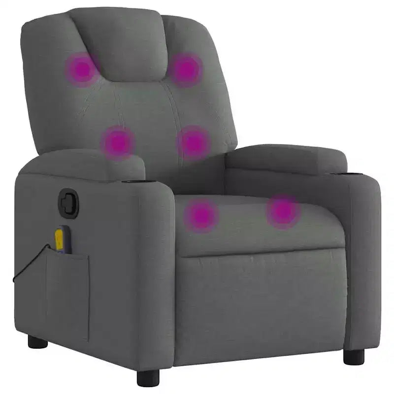 Recliner Chair 100% Polyester, Metal, Plywood Single